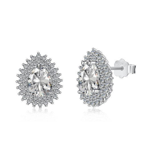 [Regalia jewelry]Delicate Gorgeous Pear Cut Daily Earrings