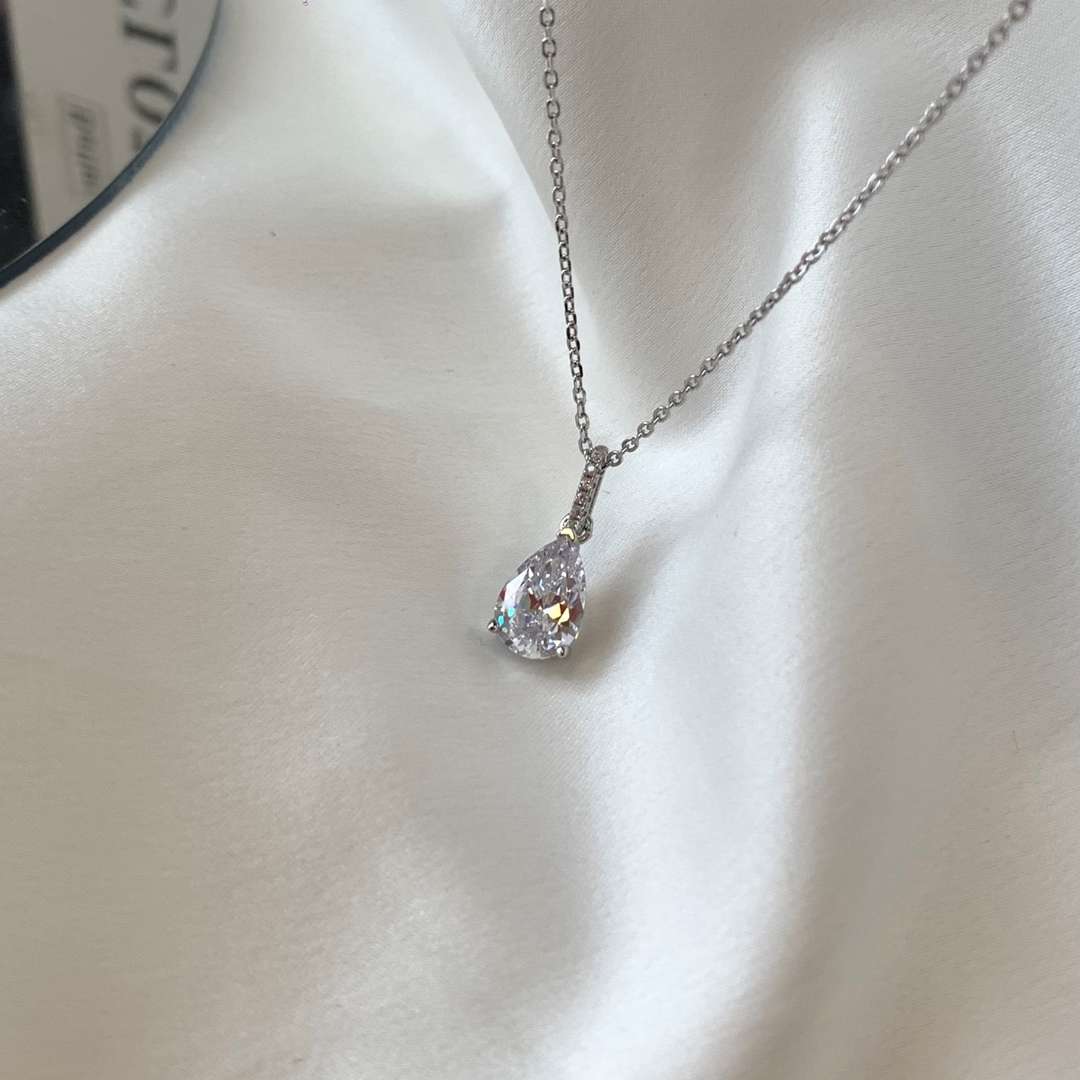[Regalia jewelry]Delicate Water Drop Shape Fashion Necklace