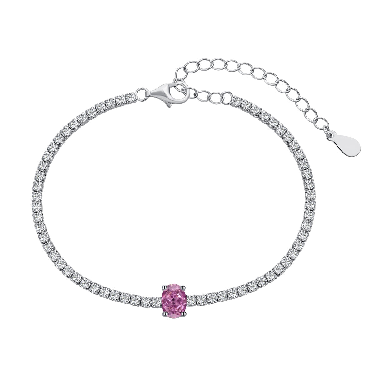 [Regalia jewelry]0.75 Carat Exquisite Oval Cut Daily Bracelet