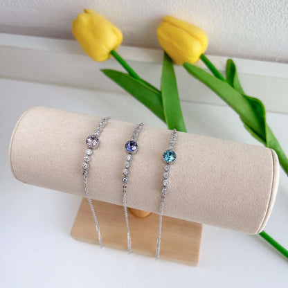 [Regalia jewelry]Luxurious Heart Of The Ocean Bracelet