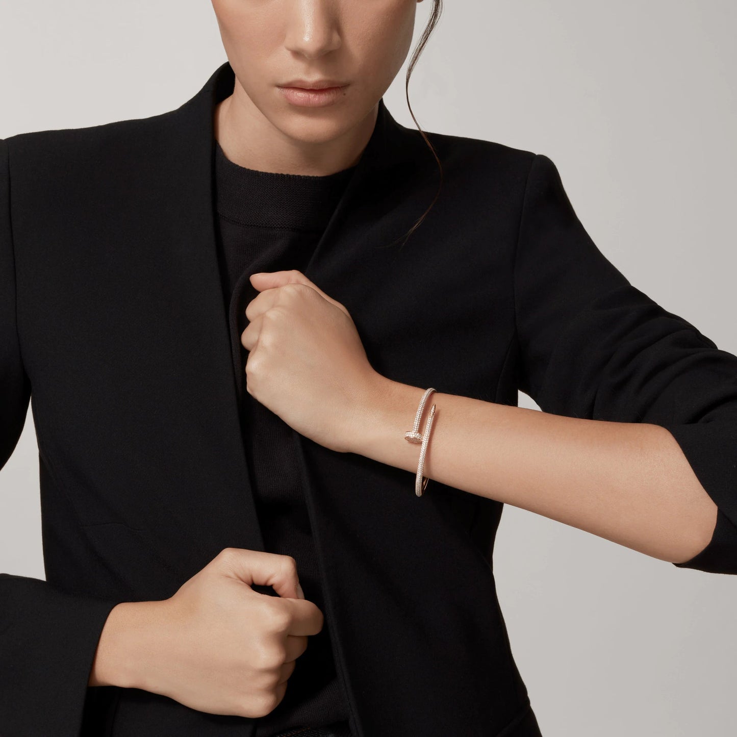 [Regalia jewelry]JUSTE BRACELET 3.5MM ALL DIAMONDS