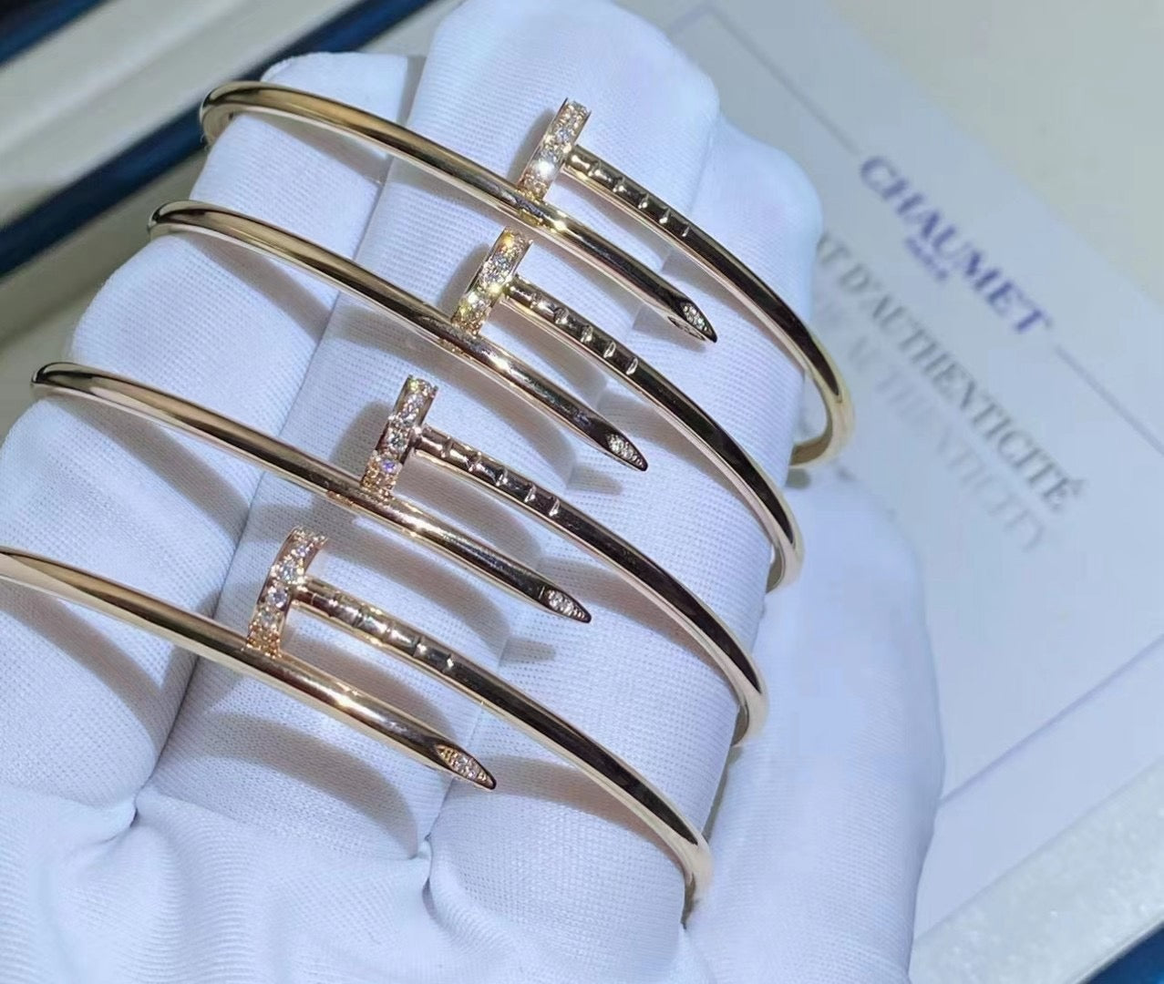 [Regalia jewelry]JUSTE BRACELET 2.5MM DIAMONDS