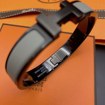 [Regalia jewelry]CLIC HM SO BLACK GREY BRACELET