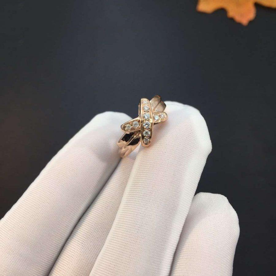 [Regalia jewelry]JEUX DE PINK GOLD DIAMOND RING